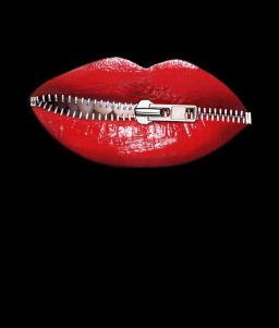 Zipped Lips photographed by Colin Thomas